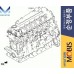 MOBIS ENGINE DIESEL D6JA COMPLETE HYUNDAI KIA 2019-23